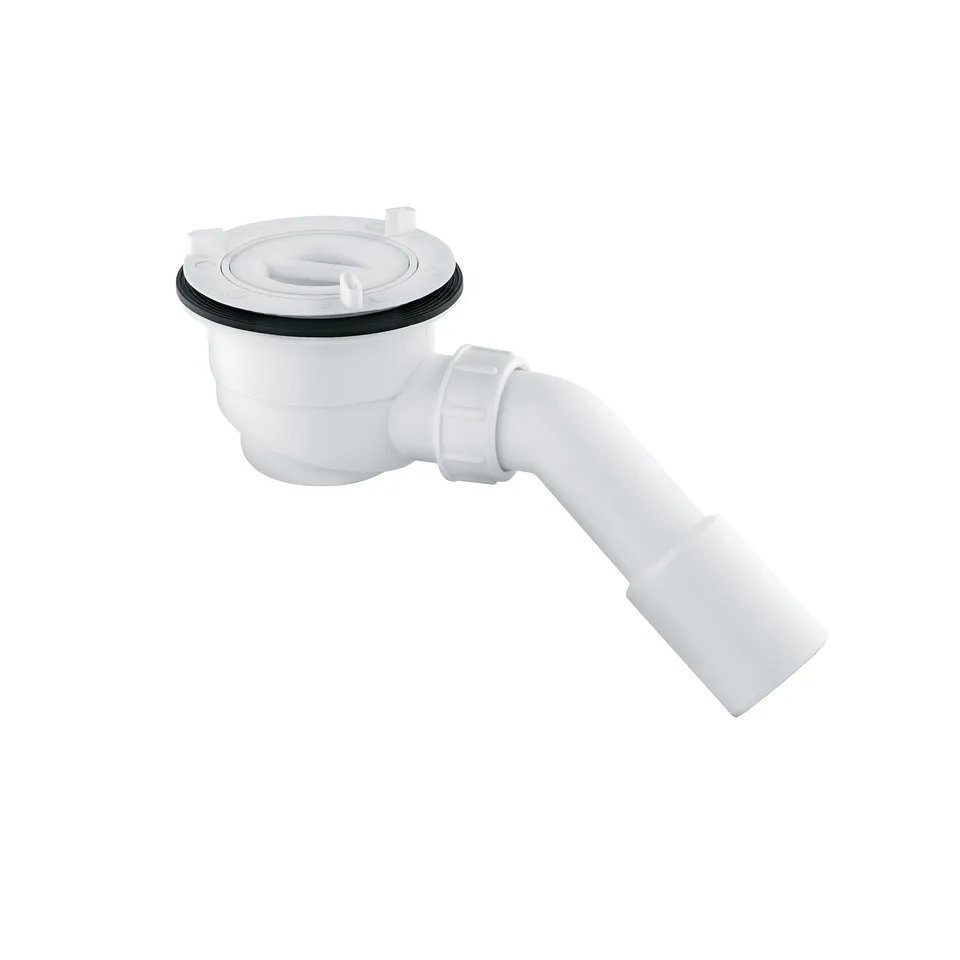 kludi-tasso-90-ablaufgarnitur-rohbau-set-f-r-flache-duschwannen-90-mm-wei image 1