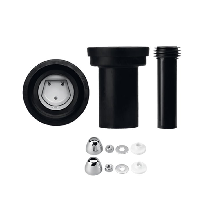 marley-wc-anschluss-set-dn-90-dn-110-180-mm-schwarz-mit-rattensperre-pe-schwei-b image 2
