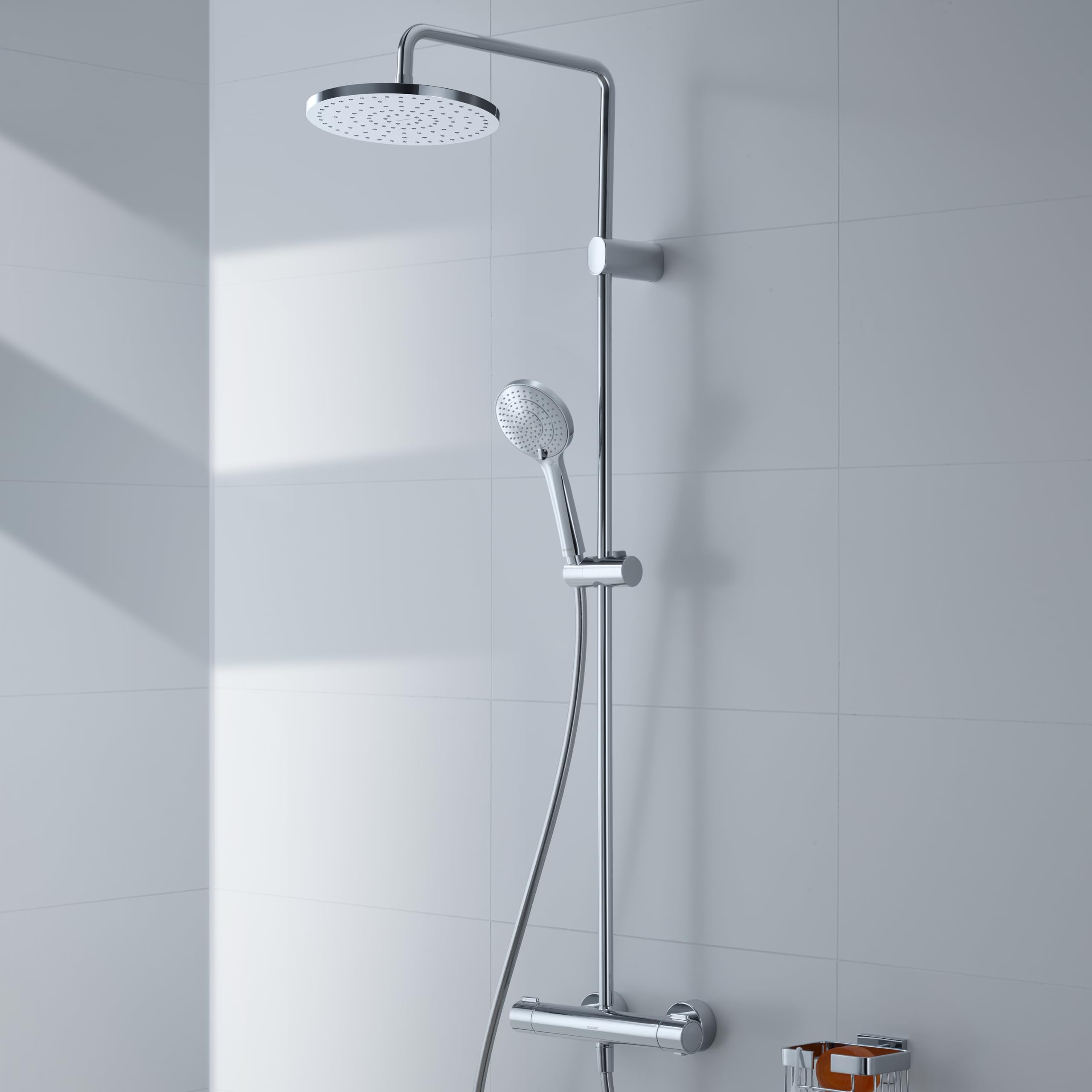 duravit-circle-duschsystem-aufputz-thermostat-handbrause-3-strahlarten-kopfbraus image 7