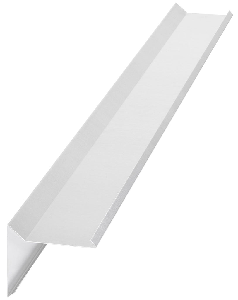 marley-ortblech-mit-wassernase-45-aluminium-natur image 1