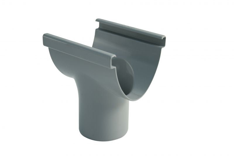 marley-duplex-stutzen-f-r-dachrinne-fallrohr-anschluss-grau-braun image 1