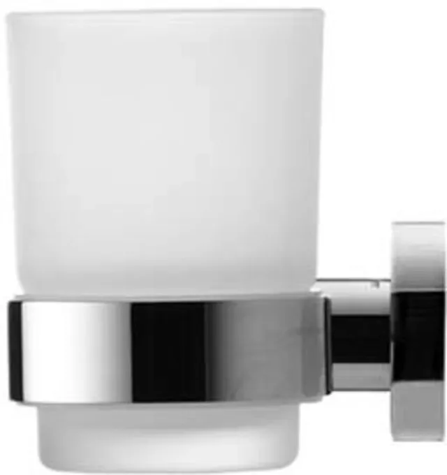 duravit-d-code-zahnputzbecher-glashalter-wandmontage-chrom-glas image 1