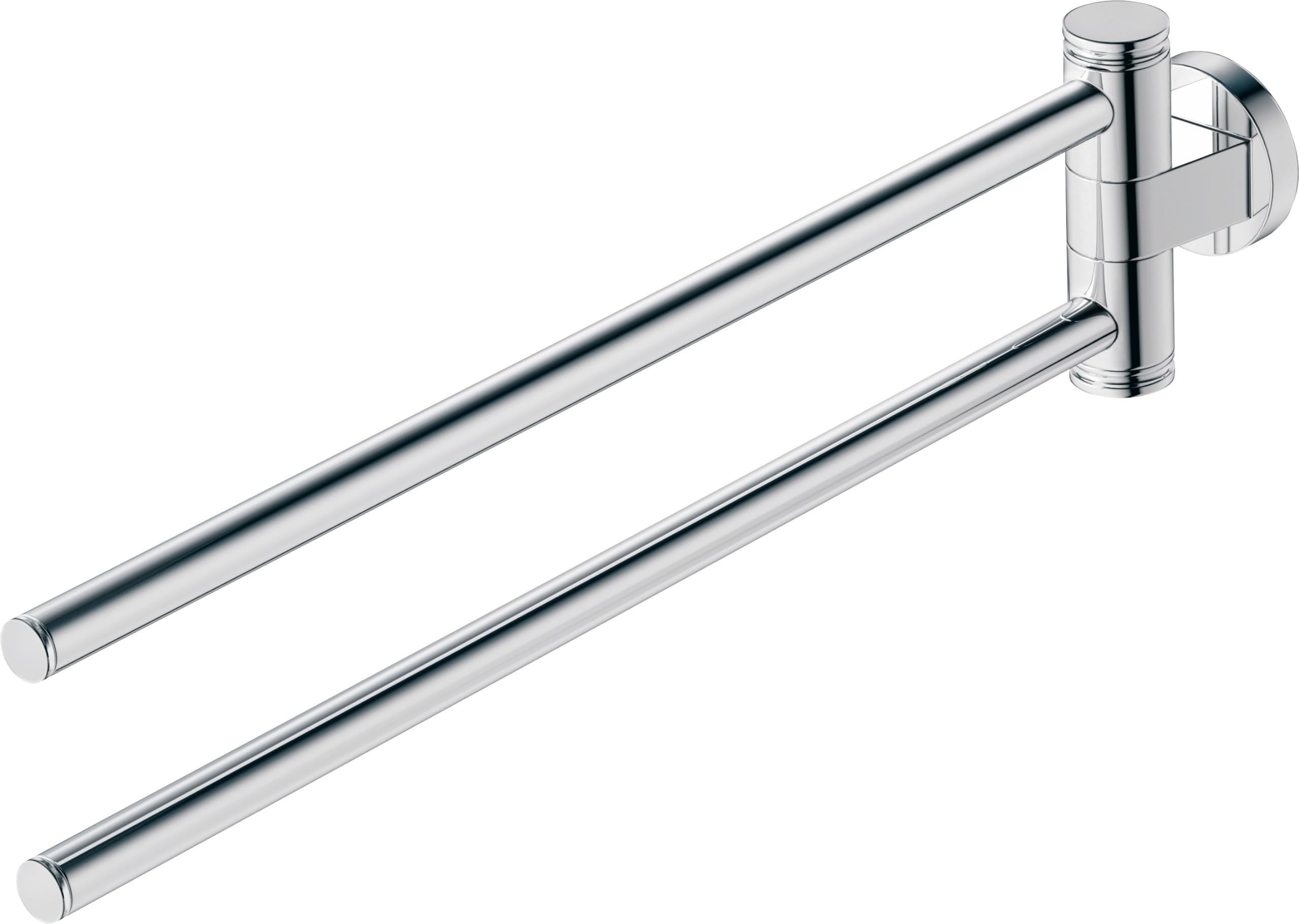 duravit-d-code-handtuchhalter-zweiarmig-schwenkbar-40-cm-chrom image 1