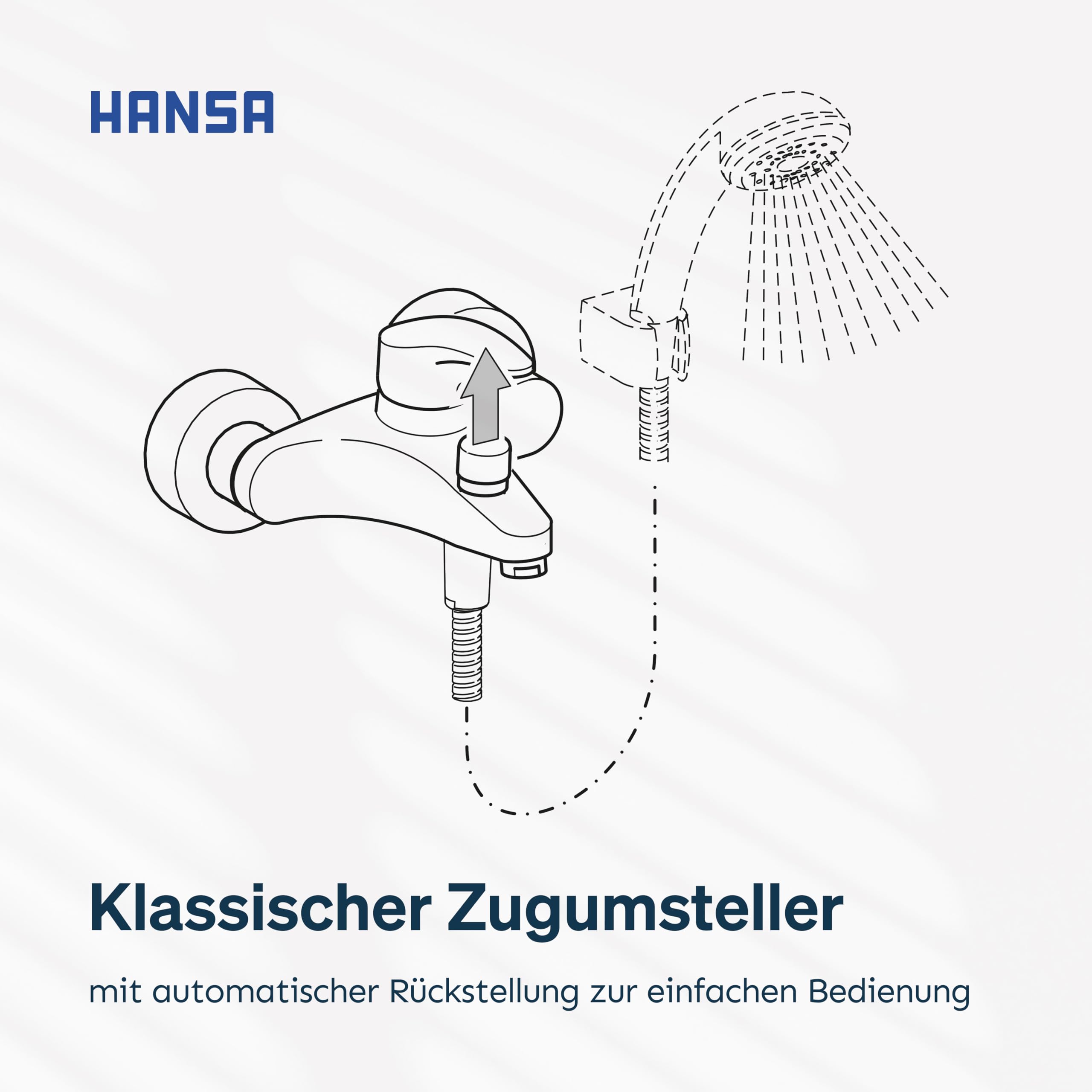 hansa-mix-badewannenarmatur-einhebelmischer-mit-zugumsteller-chrom image 7