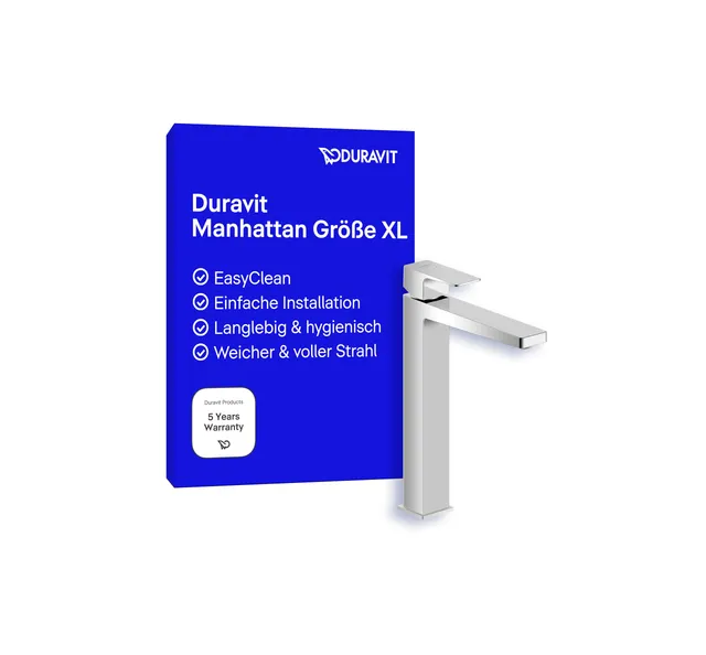 duravit-manhattan-waschtischarmatur-gr-e-xl-auslauf-235-mm-chrom image 1