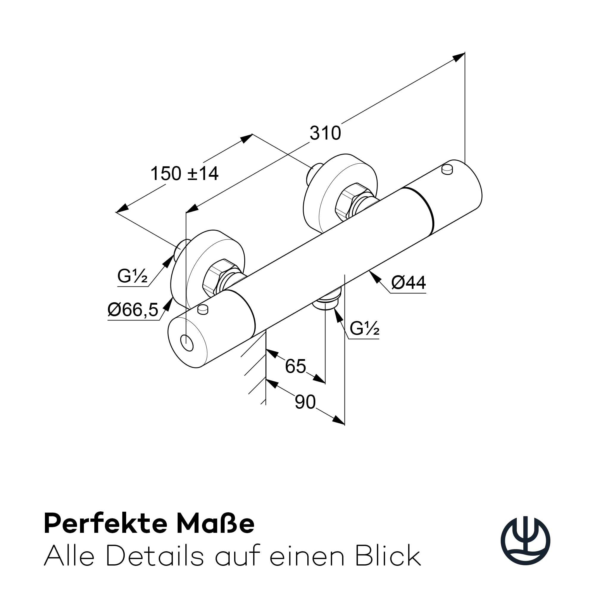 kludi-x1-duschthermostat-aufputz-f-r-1-verbraucher-chrom-350030575 image 5