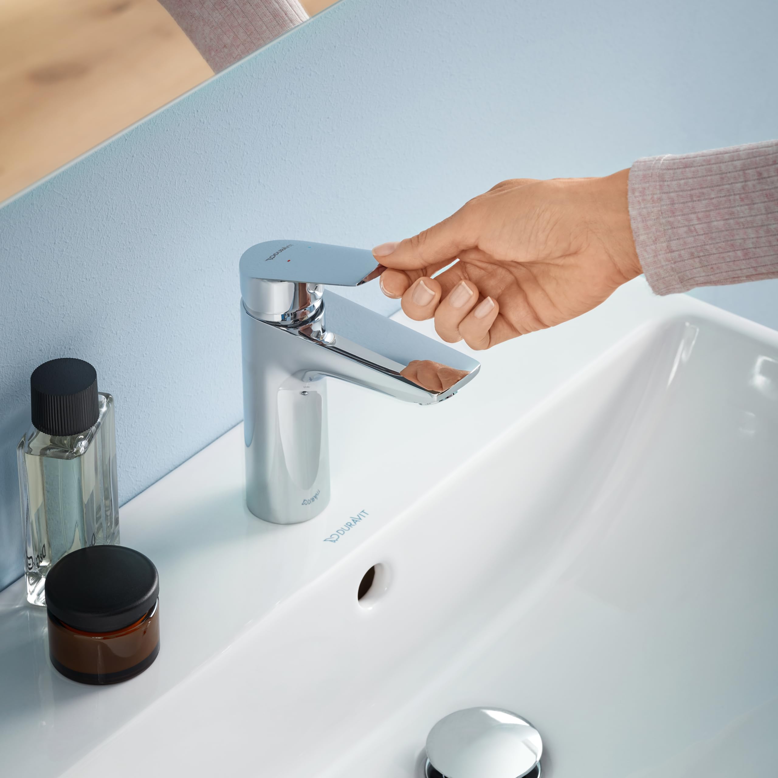 duravit-no-1-waschtischarmatur-m-auslauf-117-mm-freshstart-chrom image 2