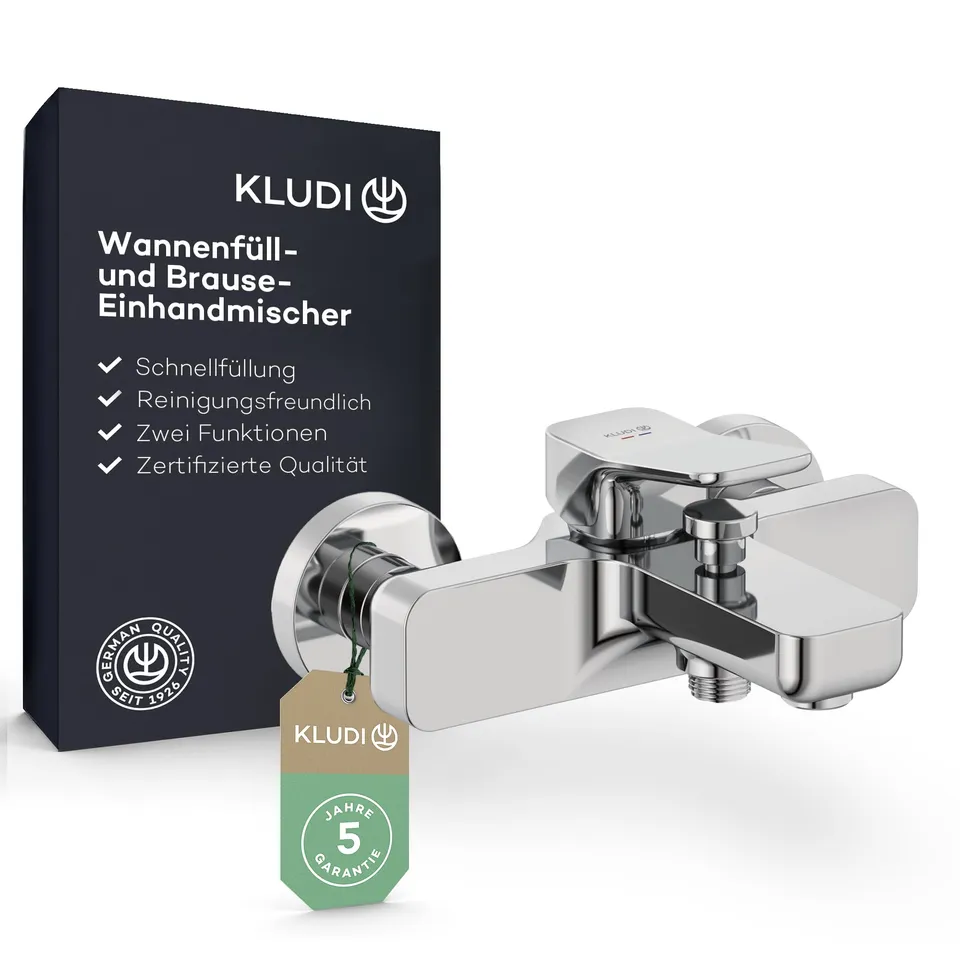 kludi-x3-badewannenarmatur-aufputz-f-r-2-verbraucher-mit-s-anschl-ssen-chrom image 1