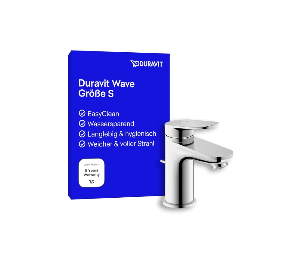 duravit-wave-waschtischarmatur-gr-e-s-auslauf-77-mm-minusflow-mit-zugstangen-abl image 1