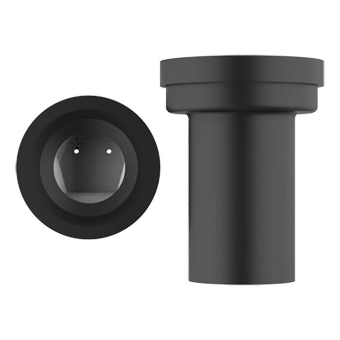marley-wc-anschlussst-ck-mit-rattensperre-180-mm-dn-90-dn-110-schwarz-pe image 1