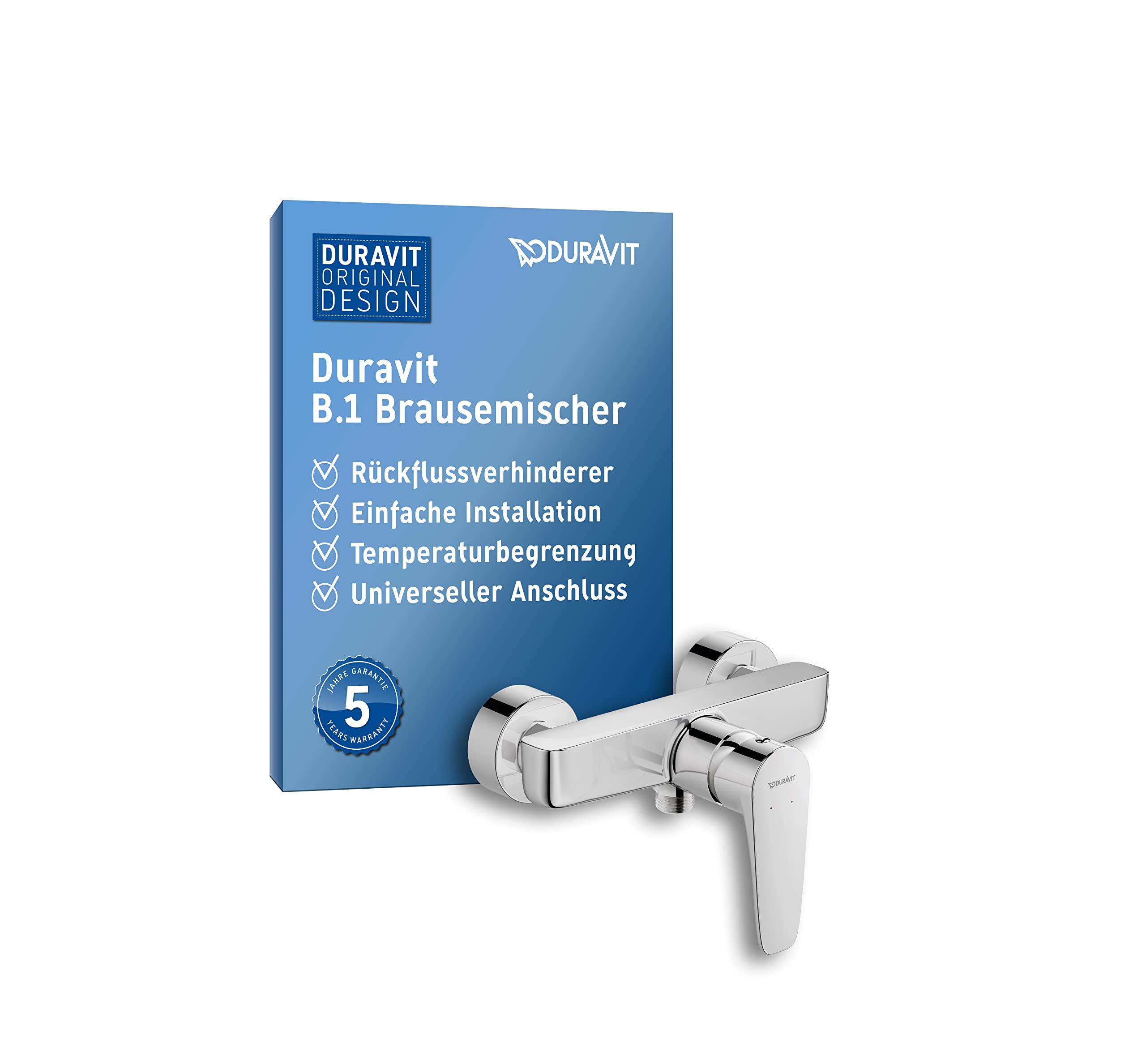 duravit-b-1-einhebel-duscharmatur-aufputz-f-r-1-verbraucher-brausemischer-chrom- image 1