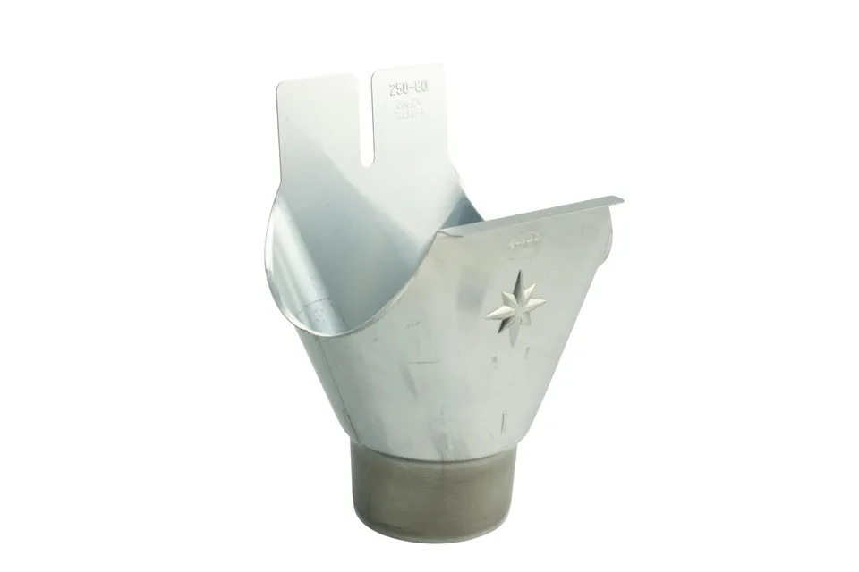marley-stutzen-rg-150-dn-87-f-r-halbrunde-zink-dachrinne-aus-titan-zink image 1