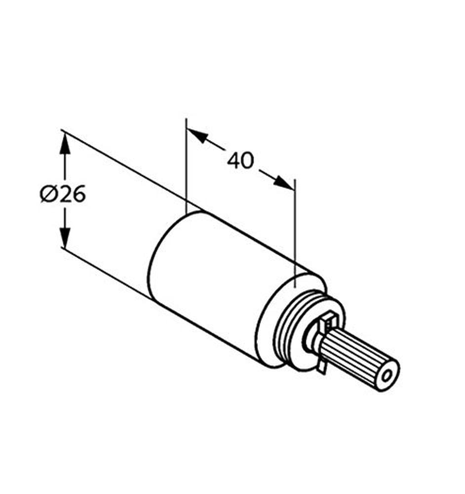 kludi-verl-ngerung-7507905-00-40-mm-f-r-unterputz-ventil-messing-verchromt image 3
