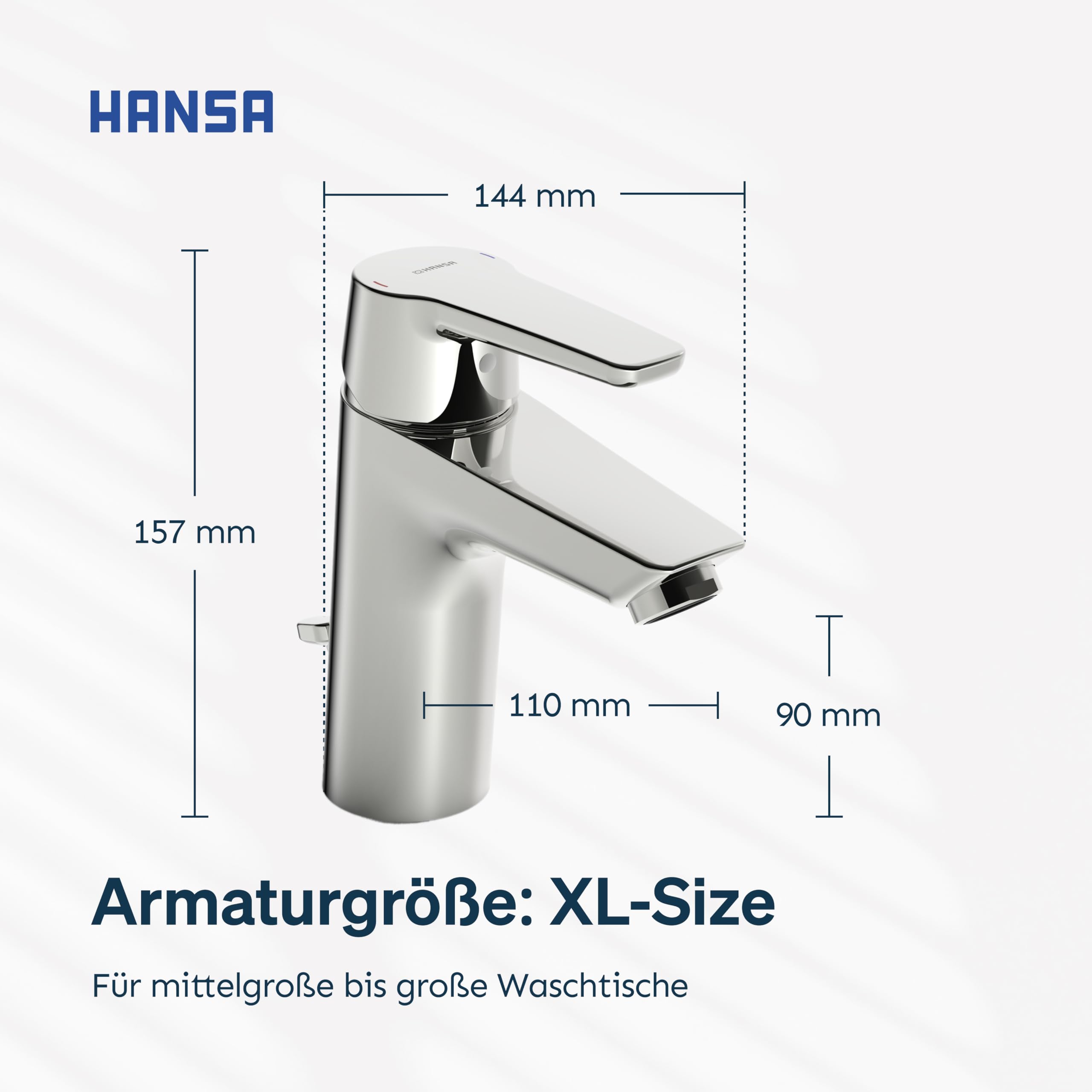 hansa-polo-xl-waschtischarmatur-einhebelmischer-mit-ablaufgarnitur-chrom image 8