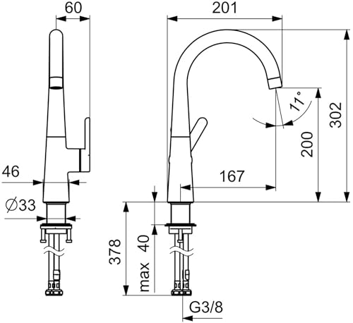 hansa-hansadesigno-style-waschtischarmatur-schwenkbarer-auslauf-167-mm-ausladung image 4