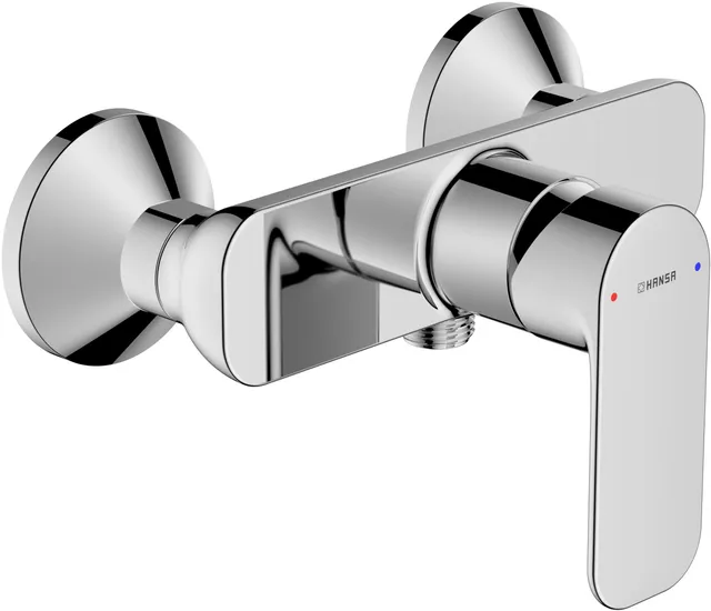 hansa-hansabasic-duscharmatur-55450103-wandmontage-dn15-chrom image 1