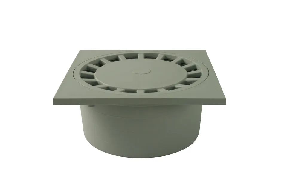 marley-bodenablauf-f-r-flacheinbau-150-x-150-mm-mit-kunststoffrost-und-geruchsve image 1