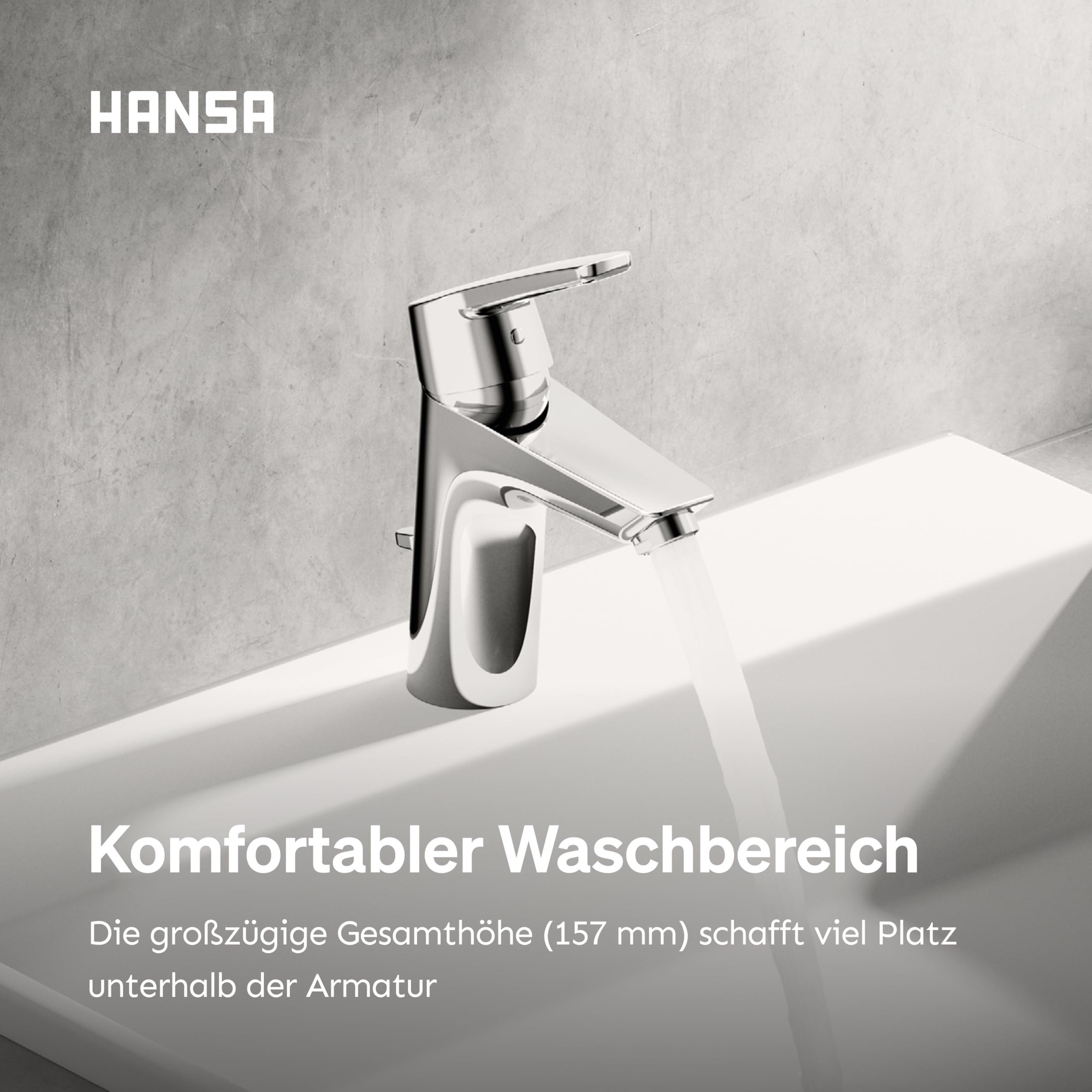 hansa-polo-xl-waschtischarmatur-einhebelmischer-mit-ablaufgarnitur-chrom image 5