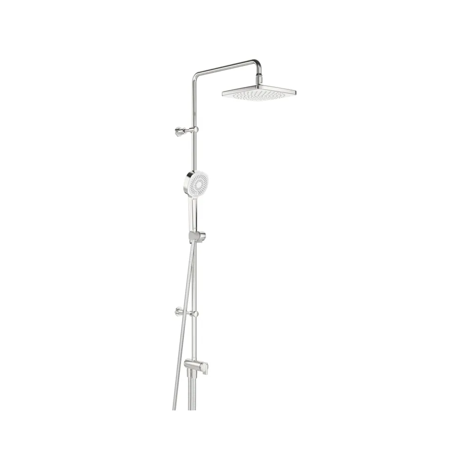 hansa-hansabasicjet-duschsystem-kopfbrause-200x200-mm-eco-mit-handbrause-95-mm-c image 1