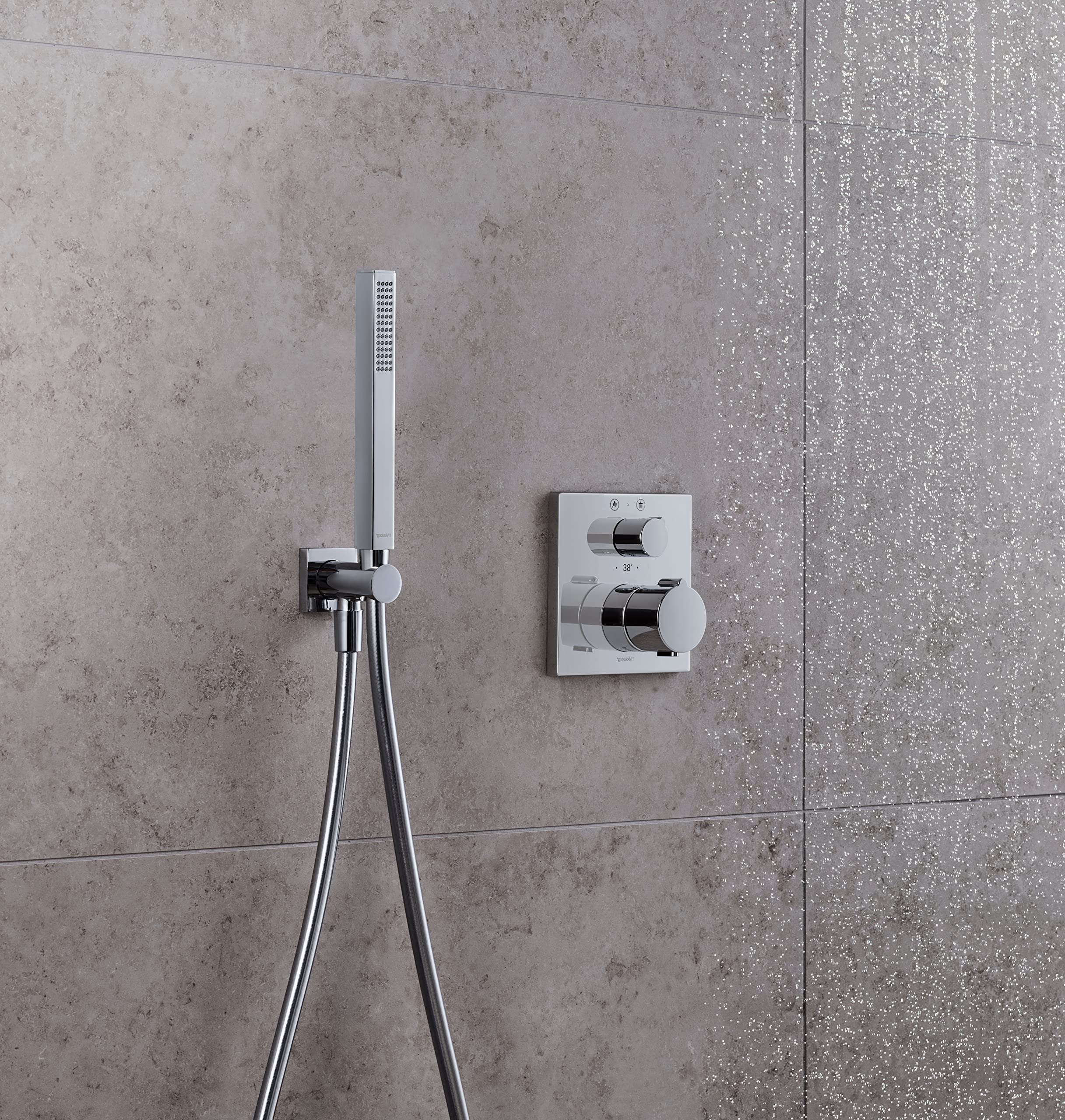 duravit-stabbrause-duschkopf-eckig-strahlart-rain-chrom image 6