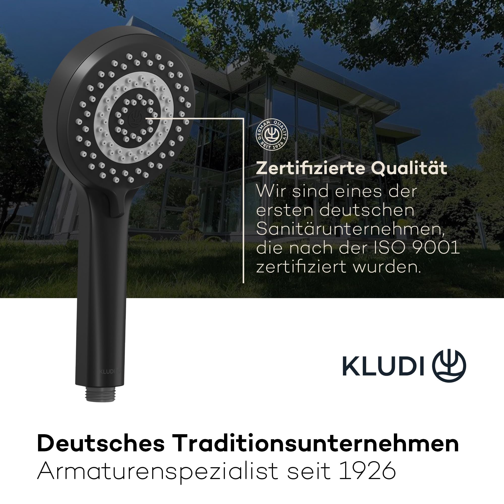 kludi-x1-universal-handbrause-10-7-cm-3-strahlarten-schwarz-matt image 7