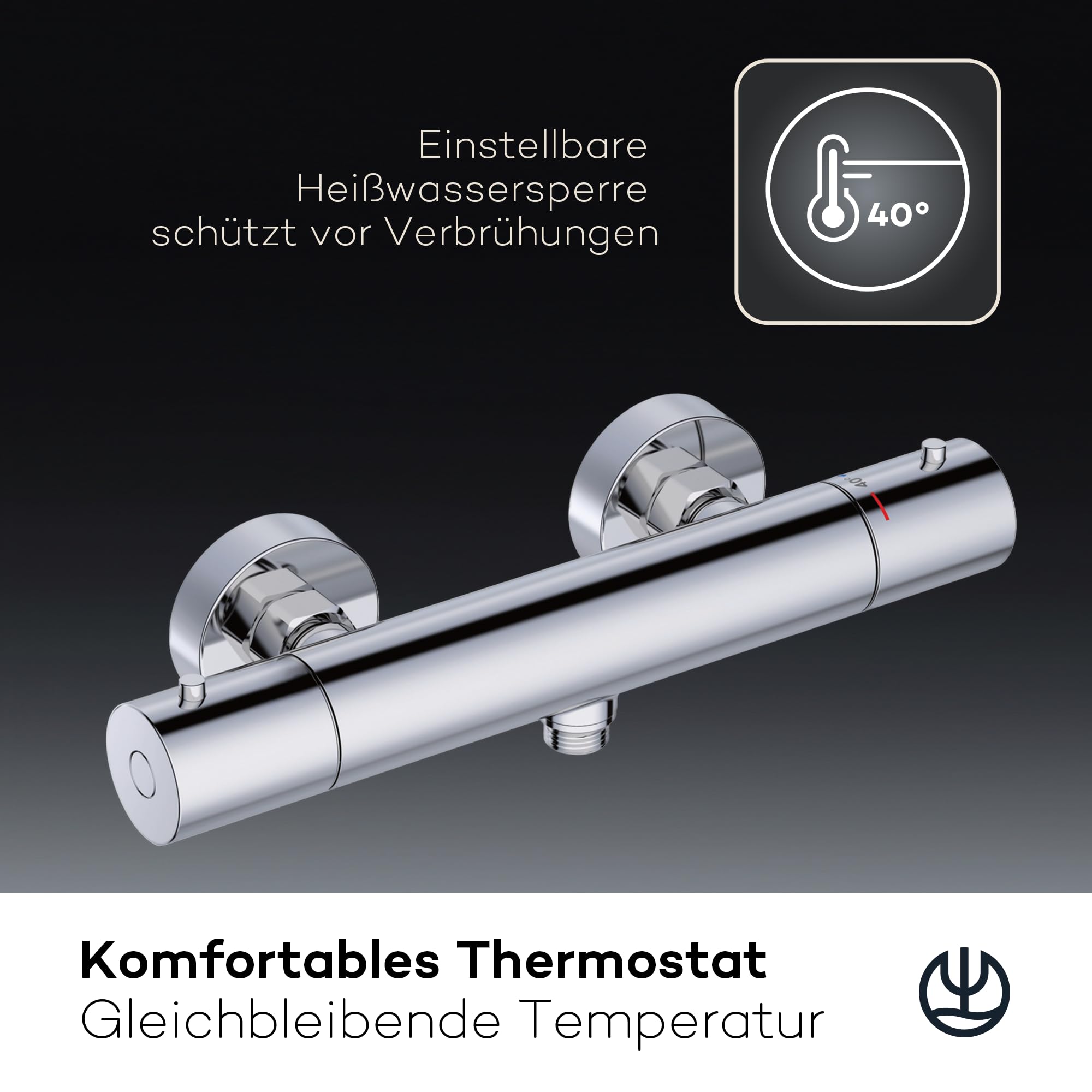 kludi-x1-duschthermostat-aufputz-f-r-1-verbraucher-chrom-350030575 image 3