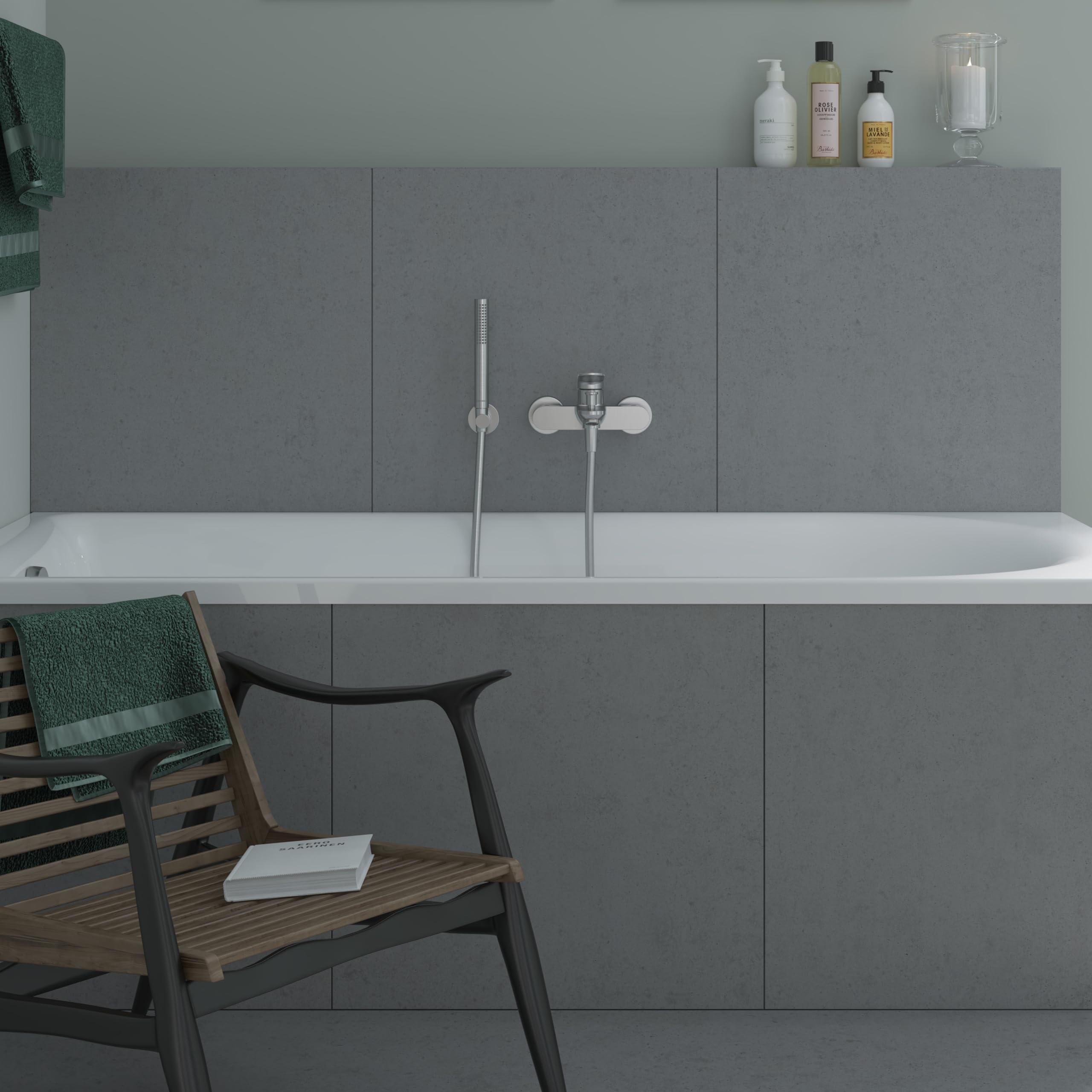 duravit-wave-wannenarmatur-aufputz-f-r-2-verbraucher-edelstahl-geb-rstet image 2
