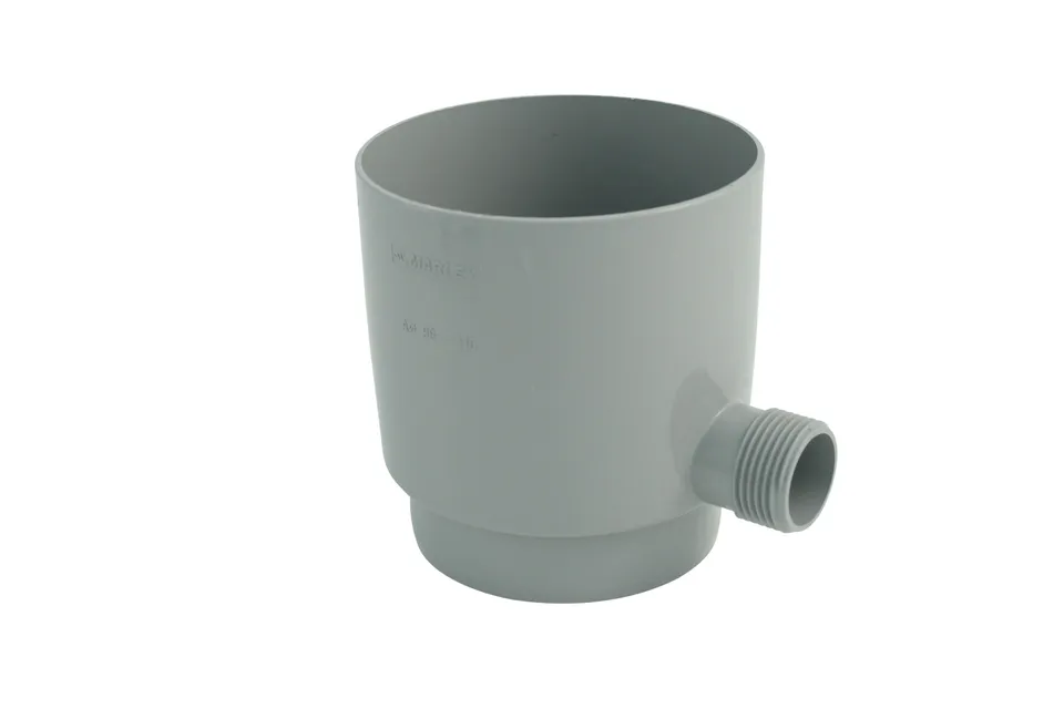 marley-regensammler-mit-berlaufstop-1-schlauch-und-tonnenanschluss image 1