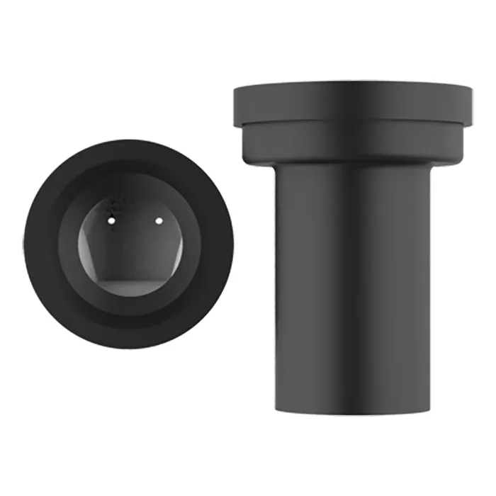 marley-wc-anschlussrohr-dn-90-dn-110-180-mm-schwarz-pe-mit-rattensperre image 1
