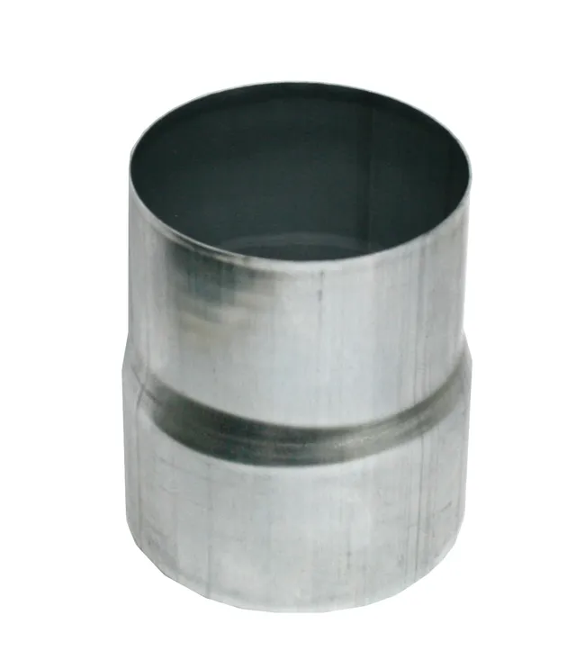 marley-zink-rohrmuffe-f-r-fallrohre-aus-titan-zink-dn-80-oder-dn-100 image 1
