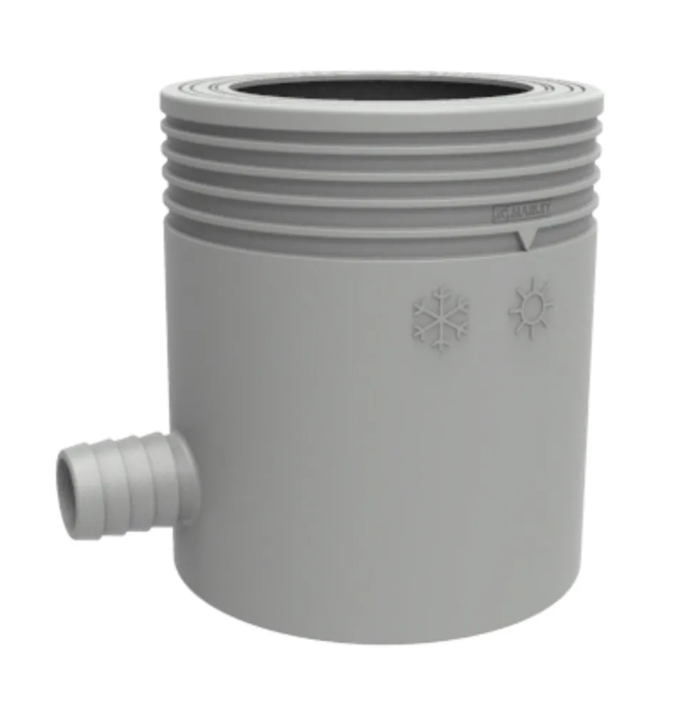 marley-regensammler-mit-filter-berlaufstopp-und-schlauchanschluss-1-zoll image 1