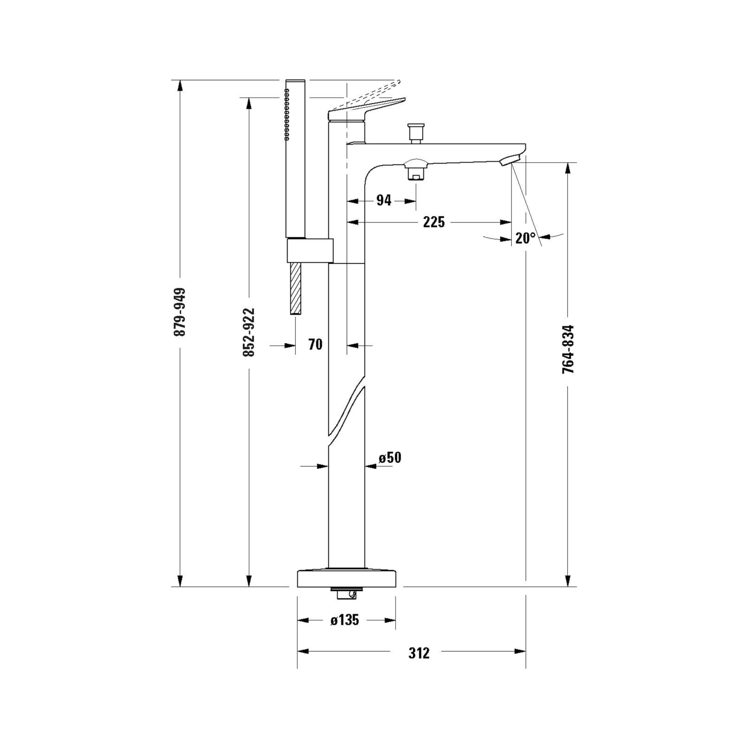 duravit-wave-wannenarmatur-bodenstehend-f-r-2-verbraucher-mit-umstellventil-schw image 6