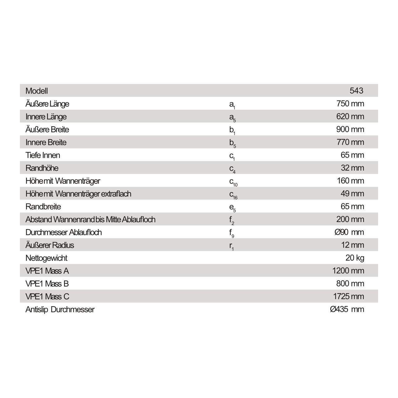 kaldewei-duschplan-543-2-duschwanne-90-x-75-x-6-5-cm-alpinwei-mit-wannentr-ger image 3