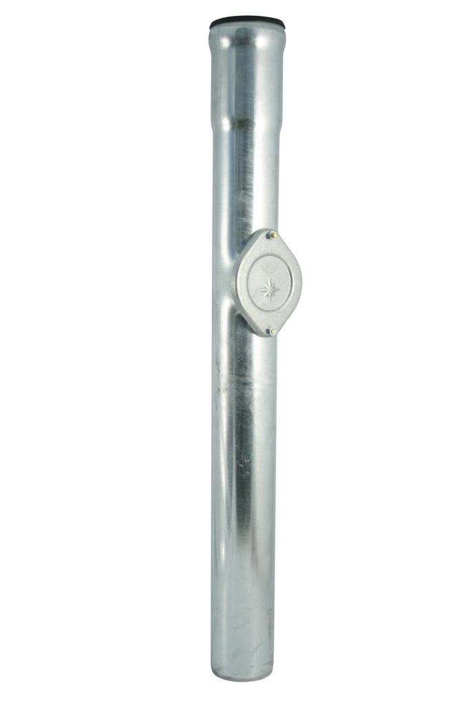 marley-standrohr-aus-titan-zink-dn-100-mit-reinigungsdeckel image 1