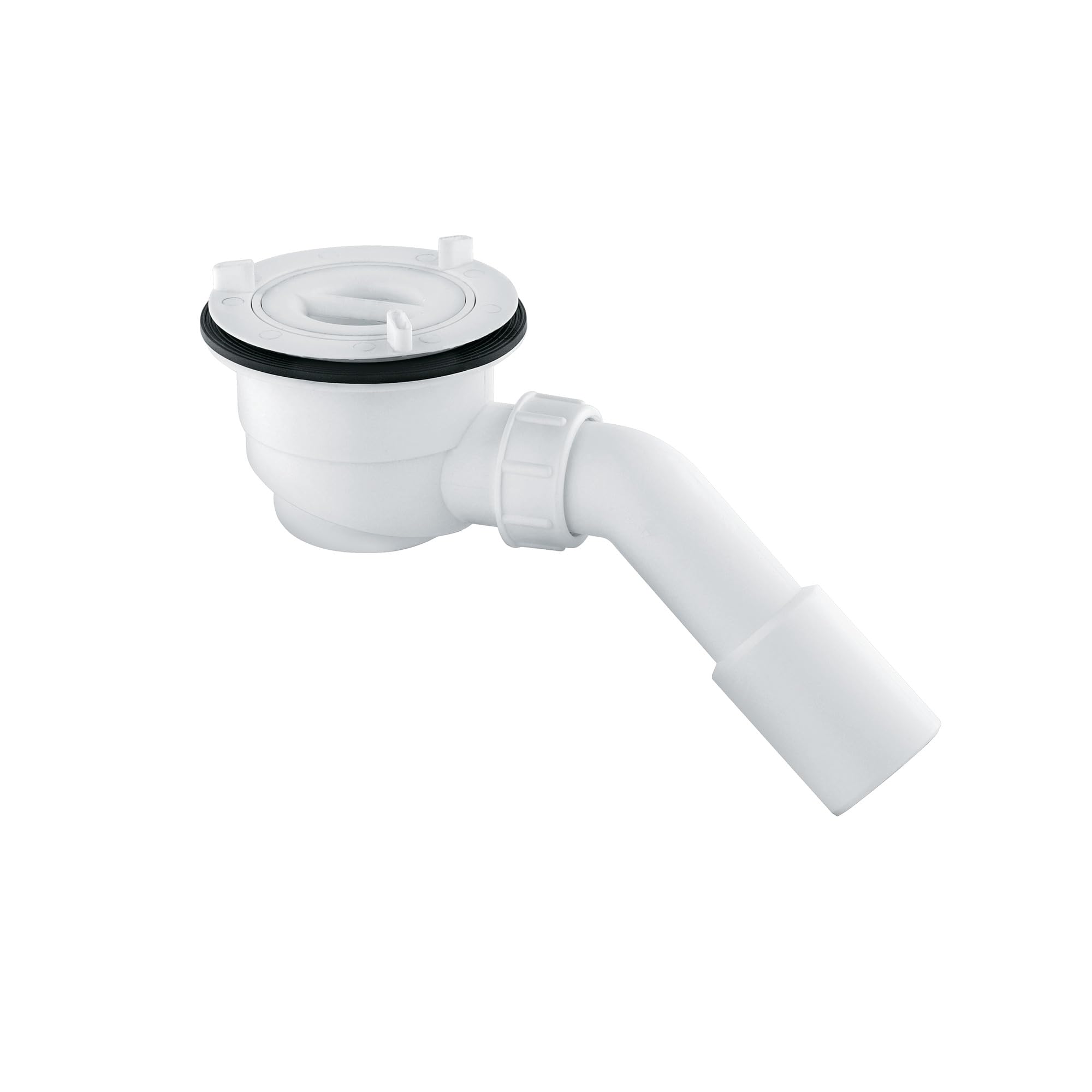 kludi-tasso-90-ablaufgarnitur-rohbau-set-f-r-flache-duschwannen-90-mm-wei image 1