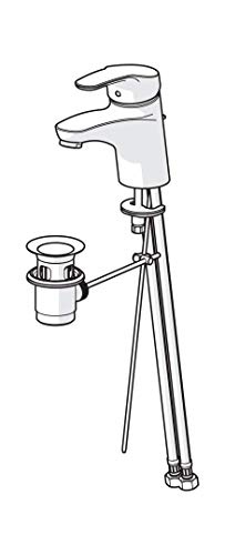 hansa-hansamix-waschtischbatterie-einhebelmischer-141-mm-ausladung-ohne-ablaufga image 8