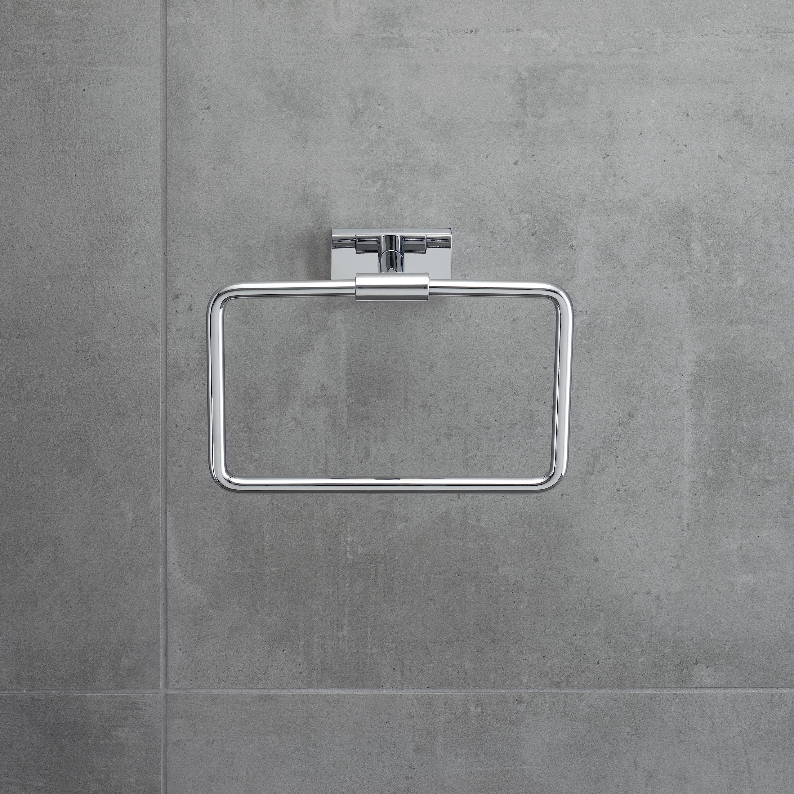 duravit-karree-handtuchring-wandmontage-chrom-20-cm-x-6-cm-schwenkbar-180 image 4