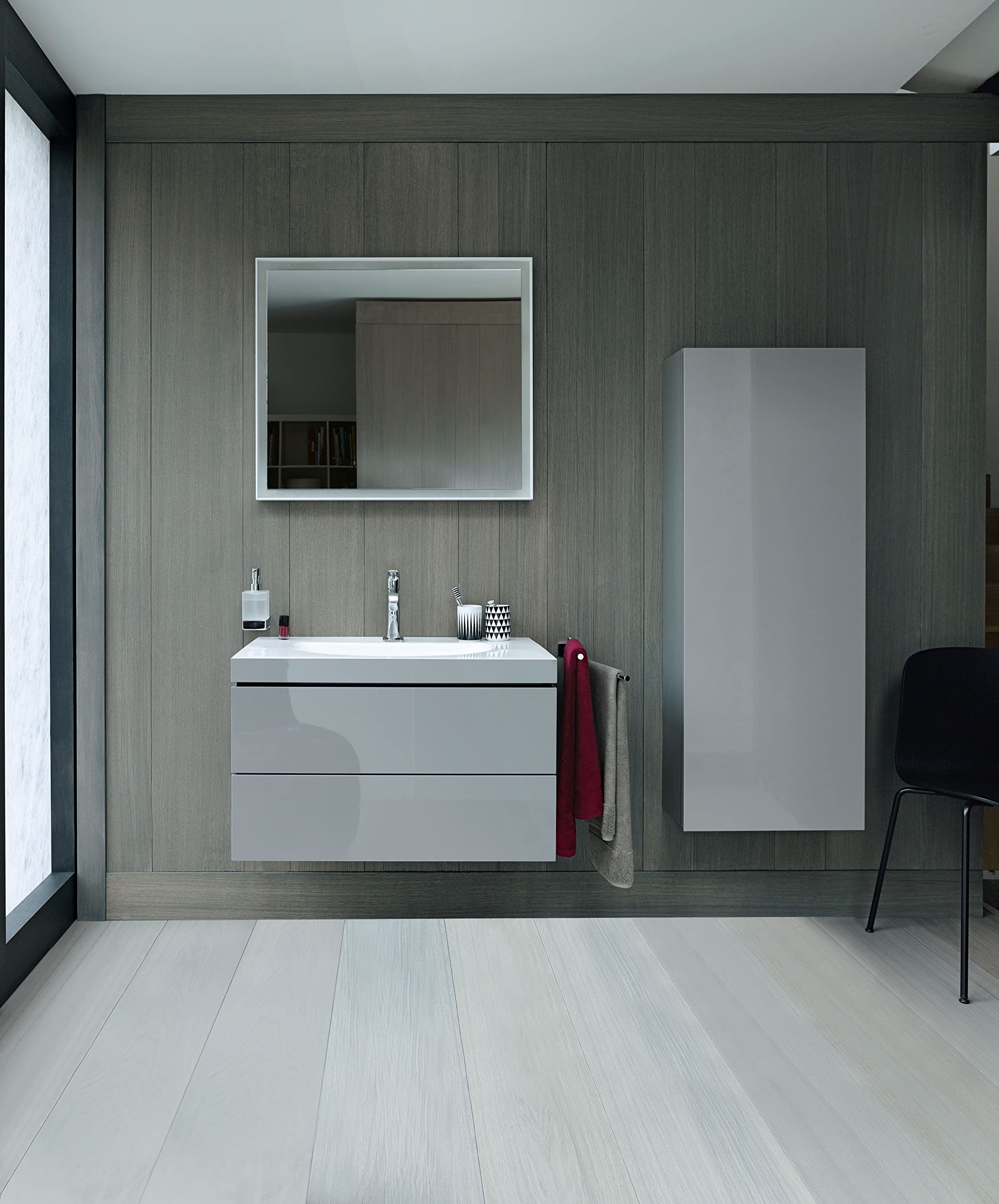 duravit-karree-seifenspender-0099541000-zur-wandmontage-glas-matt-chrom-10-3-cm- image 4
