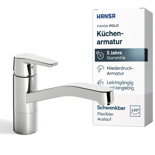 hansa-polo-k-chenarmatur-niederdruck-120-chrom image 1