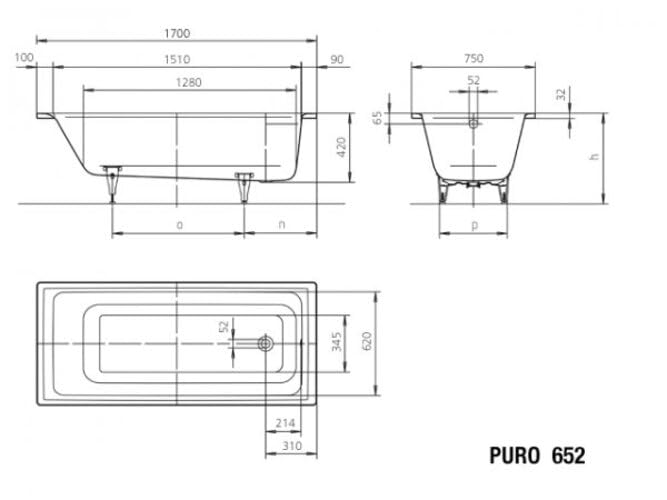 kaldewei-puro-modell-652-badewanne-170-x-75-cm-alpinwei image 4