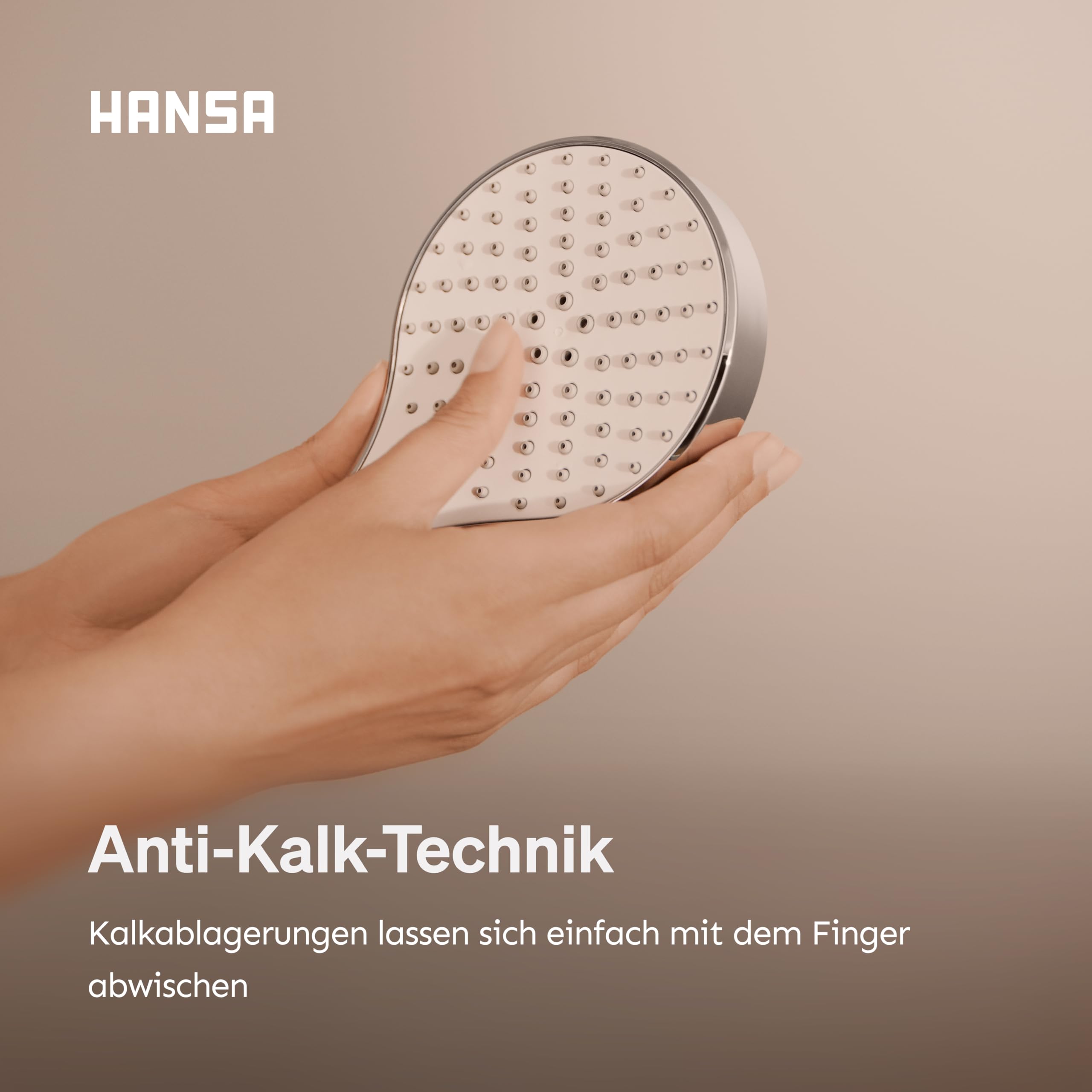 hansa-viva-handbrause-110-mm-3-strahlarten-mit-anti-kalk-chrom image 7