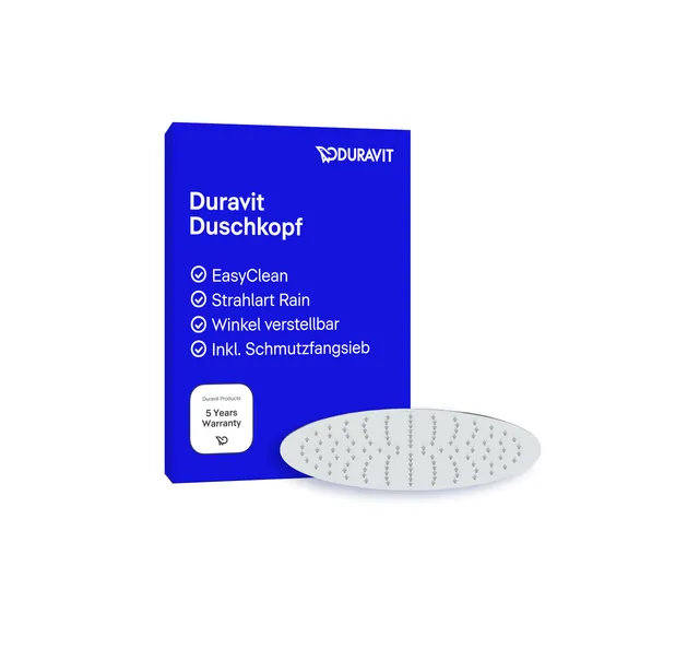 duravit-universal-kopfbrause-rain-rund-400-mm-edelstahl-chrom image 1