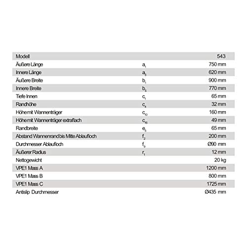 kaldewei-duschplan-543-2-duschwanne-90-x-75-x-6-5-cm-alpinwei-mit-wannentr-ger image 7