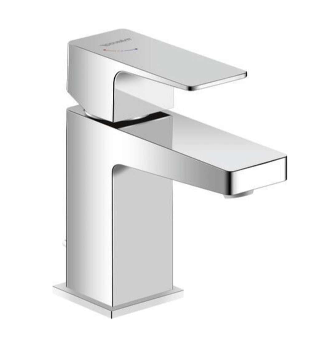 duravit-manhattan-waschtischarmatur-gr-e-s-auslauf-76-mm-freshstart-mit-zugstang image 1
