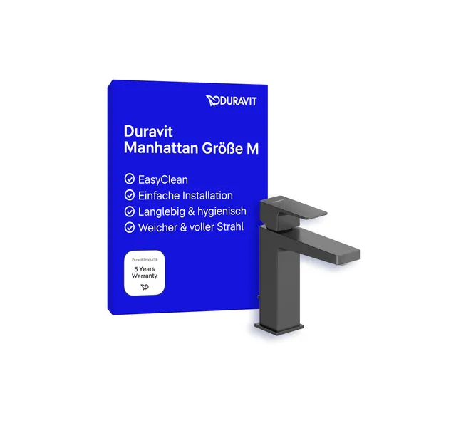 duravit-manhattan-einhebel-waschtischarmatur-gr-e-m-116-mm-mit-ablaufgarnitur-sc image 1
