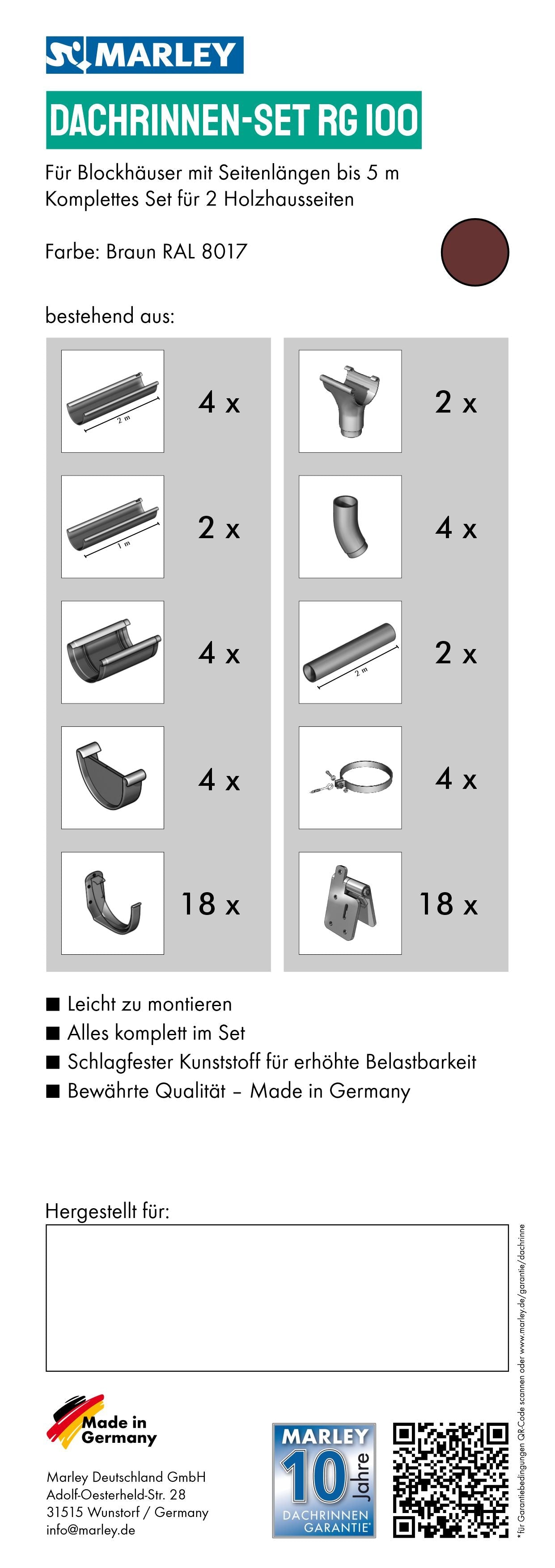 marley-dachrinnenset-rg-100-f-r-blockh-user-braun-f-r-2-holzhausteile-bis-4-m-se image 4