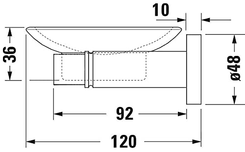 duravit-d-code-seifenschale-zur-wandmontage-chrom image 7