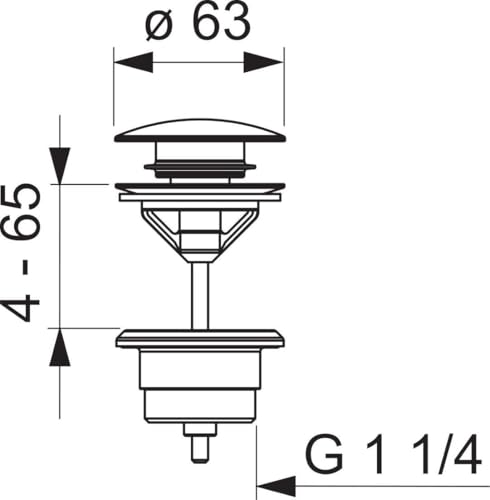 hansa-hansafill-ablaufgarnitur-push-open-g-1-1-4-f-r-standard-waschtische-chrom image 4