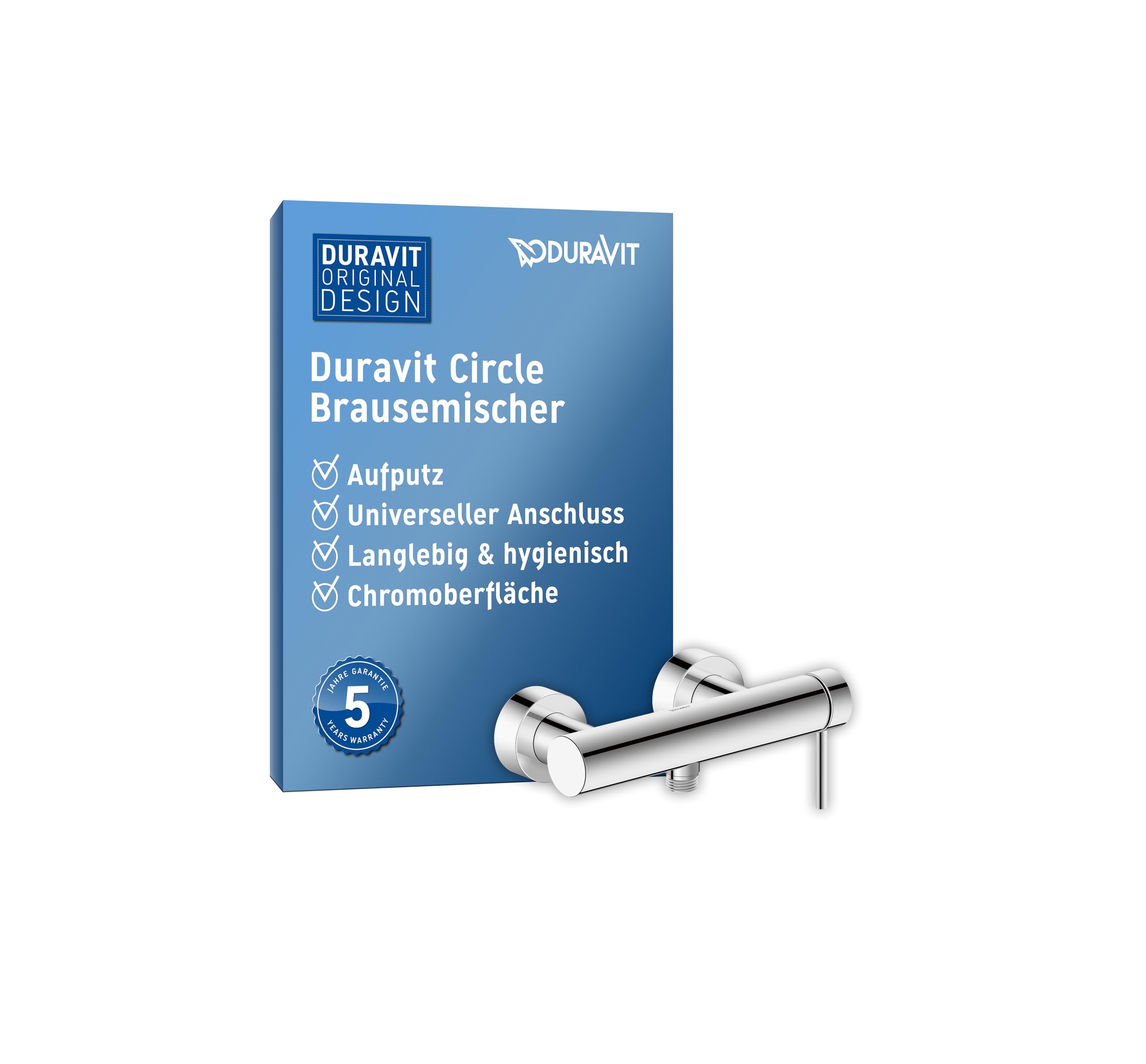 duravit-circle-duscharmatur-aufputz-einhebel-brausemischer-chrom image 1
