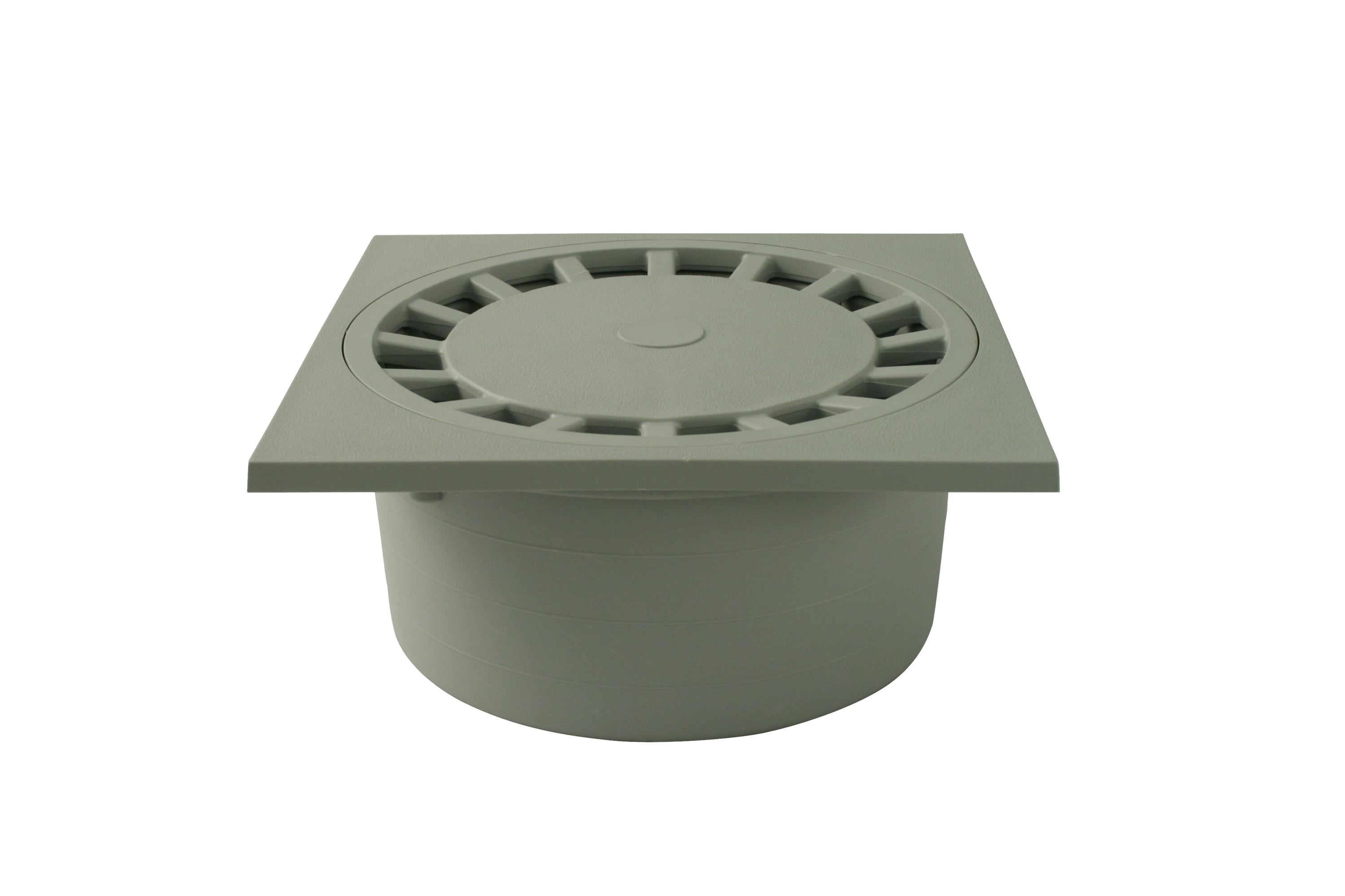 marley-bodenablauf-f-r-flacheinbau-150-x-150-mm-mit-kunststoffrost-und-geruchsve image 1